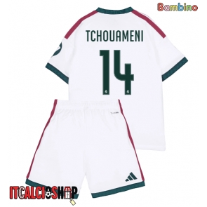 Real Madrid Aurelien Tchouameni #14 Prima Maglia Bambino 2026-27 Manica Corta (+ Pantaloni corti)